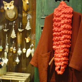 Red cowl scarf website